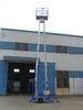 Durable 200Kg Loading Hydraulic Lift Platform Towing Type Lifting 8m Dual Mast