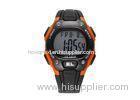 Water Resistance Anti - shock LCD Analogue Digital Watch For Women With PC Strap