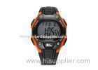 Water Resistance Anti - shock LCD Analogue Digital Watch For Women With PC Strap