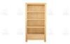 Study Room Ash Wood Furniture With 4 Tier Solid Wood Bookcase With Shelves