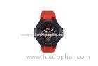 Vogue Red Leisure Sport Analogue Quartz Watch For Boy / Girl With PC Strap