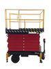 Electric Motorized aerial Mobile Scissor Lift for shopping mall , customized