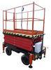 11M Electrical Mobile Scissor Lift , 300Kg Scissor Lift Platform