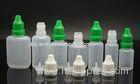 PE transparent plastic empty eye dropper bottles with Childproof cap