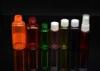 Colorful transparent Plastic Cosmetic Bottles / Airless Cosmetic Containers