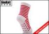 Cutsom Stripe Anti Slip Seamless Kids Socks / Funny Cotton Tube Children Socks