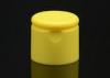 Yellow Lotion Tube Packaging cosmetic caps with hot stamp printing