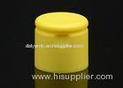 Yellow Lotion Tube Packaging cosmetic caps with hot stamp printing