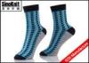 Multi Colore Bule Plain Thin Man Casual Socks 100% Cotton Mens Dress Socks