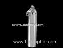 PP 5ml pocket perfume atomizer Plastic Pump Bottles with key ring in Silver