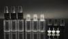 Black Clear PET / PE empty eye drop bottles with tamper proof cap