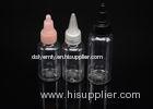 Clear glue container Plastic Cosmetic Bottles with sharp screw cap , 5ml 10ml 15ml 20ml