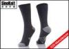 Mens Casual Dress Cotton Black Socks / Custom Male Leisure Socks