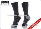 Mens Casual Dress Cotton Black Socks / Custom Male Leisure Socks