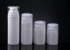 OEM White Eco Friendly Airless Cosmetic Bottles And Jars With Lids