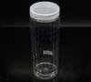 OEM 800ml cylinder Clear Pet Jars small plastic bottles for Personal care
