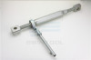 Ratchet turnbuckle with plate plate