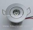 CE Epistar 60 Hz Recessed 1W LED Ceiling Downlight 90lm High Efficiency