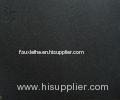 Customized Black Leather Upholstery Microfiber Furniture Fabric With EN71 - 3