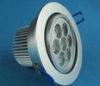 Aluminum Recessed LED Ceiling Downlights 7W Epistar 630lm AC 265V