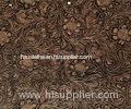 Polyvinyl Chloride Printing Faux Leather Upholstery Fabric For Bed Interior