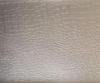 Anti Yellowing White Faux Alligator Leather , Embossed Alligator Leather Fabric