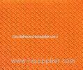 Brightness Grid Faux Leather Fabric For Handbags With Spunlace Nonwoven Fabric