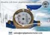 Vane Wheel Remote Reading Multi Jet Water Meter , Home Water Metering