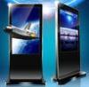 Full HD 42 Wireless LCD Advertising Screens Floor Stand Signage With Security Lock