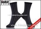 OEM Cotton Black And Grey Knitting Man Casual Socks Soft and Comfortable