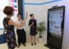 big floor standing Touch Screen Advertising Player 55