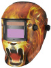 Auto-darkening welding helmets with tiger Bear design Different function filters can chose external or internal control