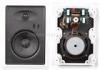 5.25&quot; 8ohm In Wall Stereo Speakers Rubber Speaker Surrounds For Park / Square