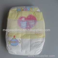 Ultra thin super soft Baby Diaper factory from China