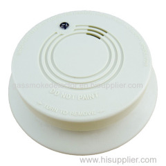 Wireless Photoelectric Smoke Detector Tester Sensor Detection Fire Alarm System With Back-Up Battery