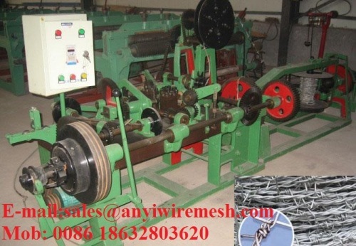Sell Double Reverse twisted Barbed Wire Machine