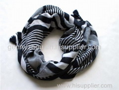 100% cotton scarf printed scarf