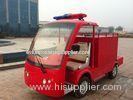 Hydraulic brake system Two Seat 3 KW Electric Utility Vehicles Fire Truck of steel frame