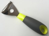 New design TPR soft grip colorful handle vegetable triangle kitchen Fruit peeler