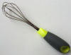 10&quot; TPR soft grip handle colorful handle egg beater Egg Whisk