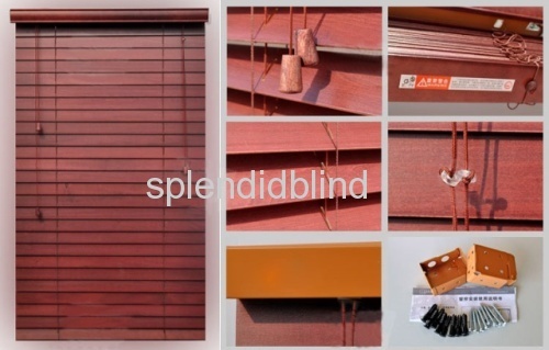 Regency system 25mm,35mm,50mm basswood blinds for Europe