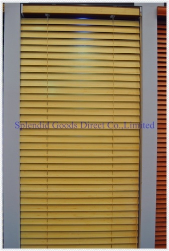 Manual and Electric Control Timber Basswood Venetian Blinds Hight Quality Basswood Venetian Blinds from China 63mm