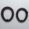 OEM Outdoor Playing Game Horseshoes Iron Horse Shoe in Black