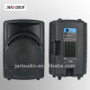 Professional 2-way active plastic speakers with USB/SD/BT