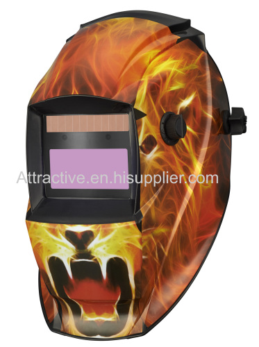 Auto-darkening welding helmets  Grinding/Welding viewing area 98*48mm/3.86 ×1.89   Different function filters can chose