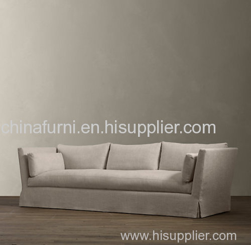 Sofa of linen wooden