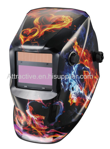 Auto-darkening welding helmets Viewing area 92*42mm/3.62''×1.65'' welding&Grinding function