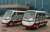 Fourteen Passengers 4.2 KW Electric Shuttle Bus , Trojan Battery Street Legal Electric Cart