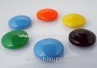 Strong Elliptical NdFeB N45 / N48 Custom Made Magnets With Plastic Cover