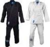 Customized Black / White Brazilian Jiu Jitsu Gi kimonos for Mens